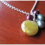 Easter necklace closeup